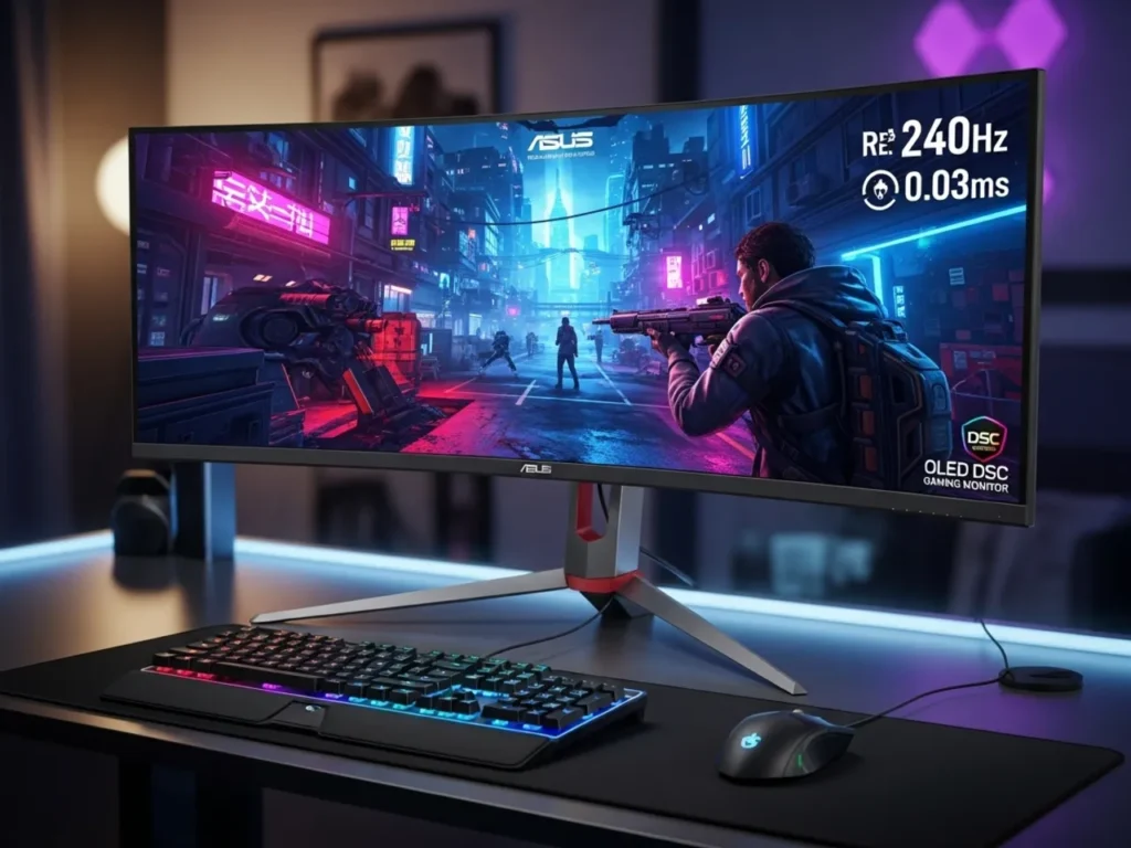 ASUS ROG Swift OLED DSC Gaming Monitor